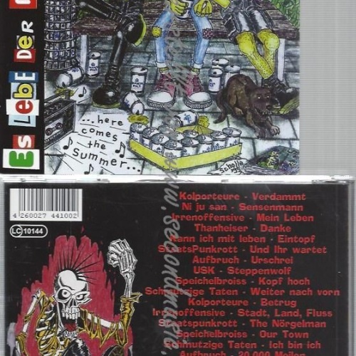 CD--VARIOUS--ES LEBE DER PUNK 6