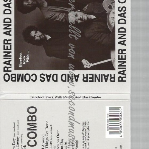 CD--RANIER & DAS COMBO--BAREFOOT ROCK WITH...
