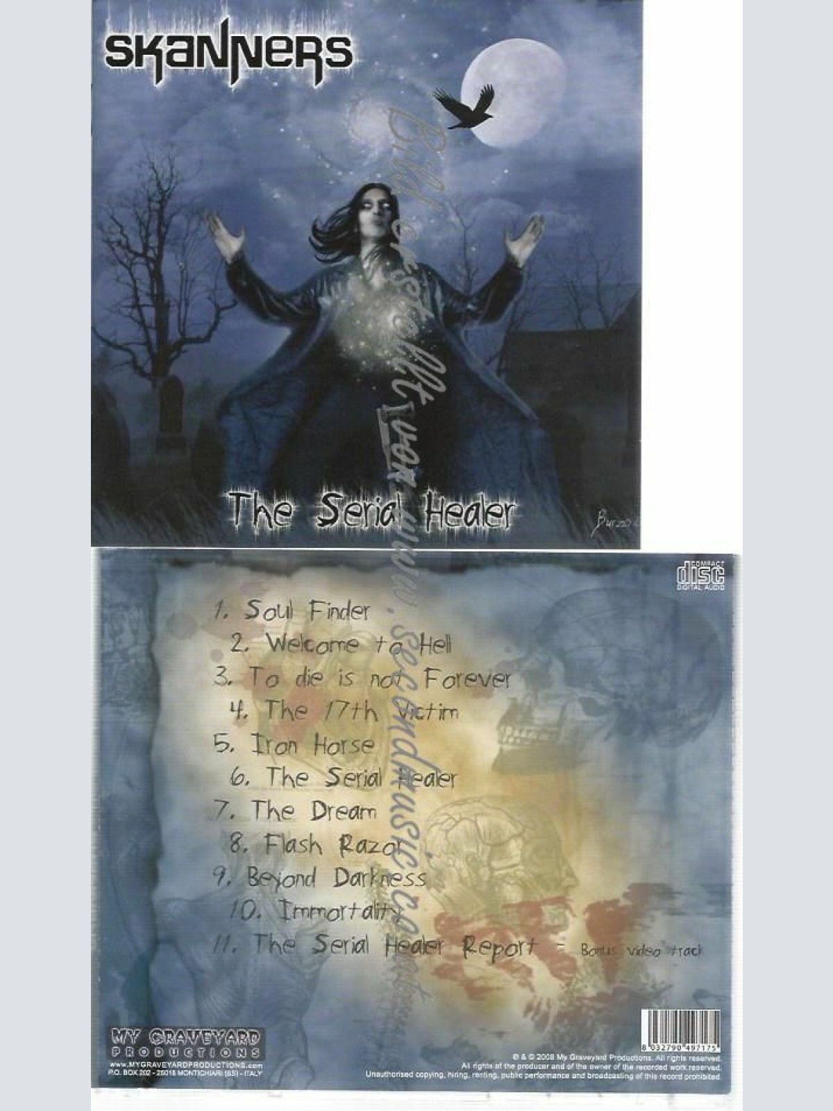 CD--SKANNERS--THE SERIAL HEALER