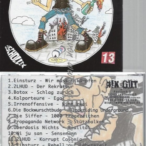 CD--VARIOUS ARTISTS--ES LEBE DER PUNK  13