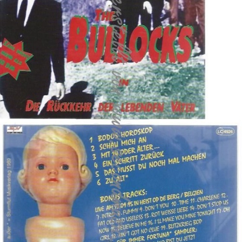 CD--THE BULLOCKS--DIE RÜCKKEHR DER LEBENDEN VÄTER