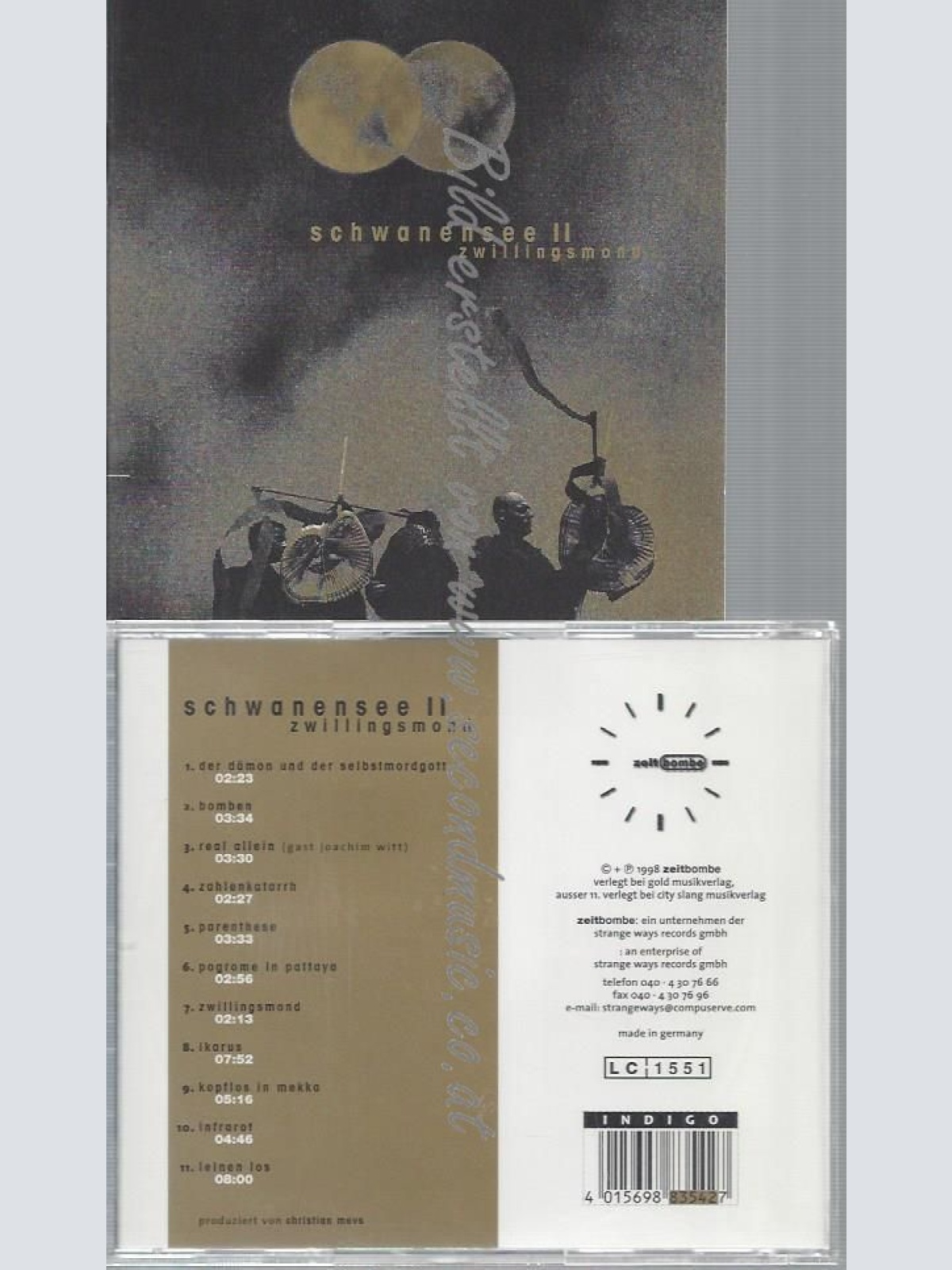 CD--SCHWANENSEE--ZWILLINGSMOND