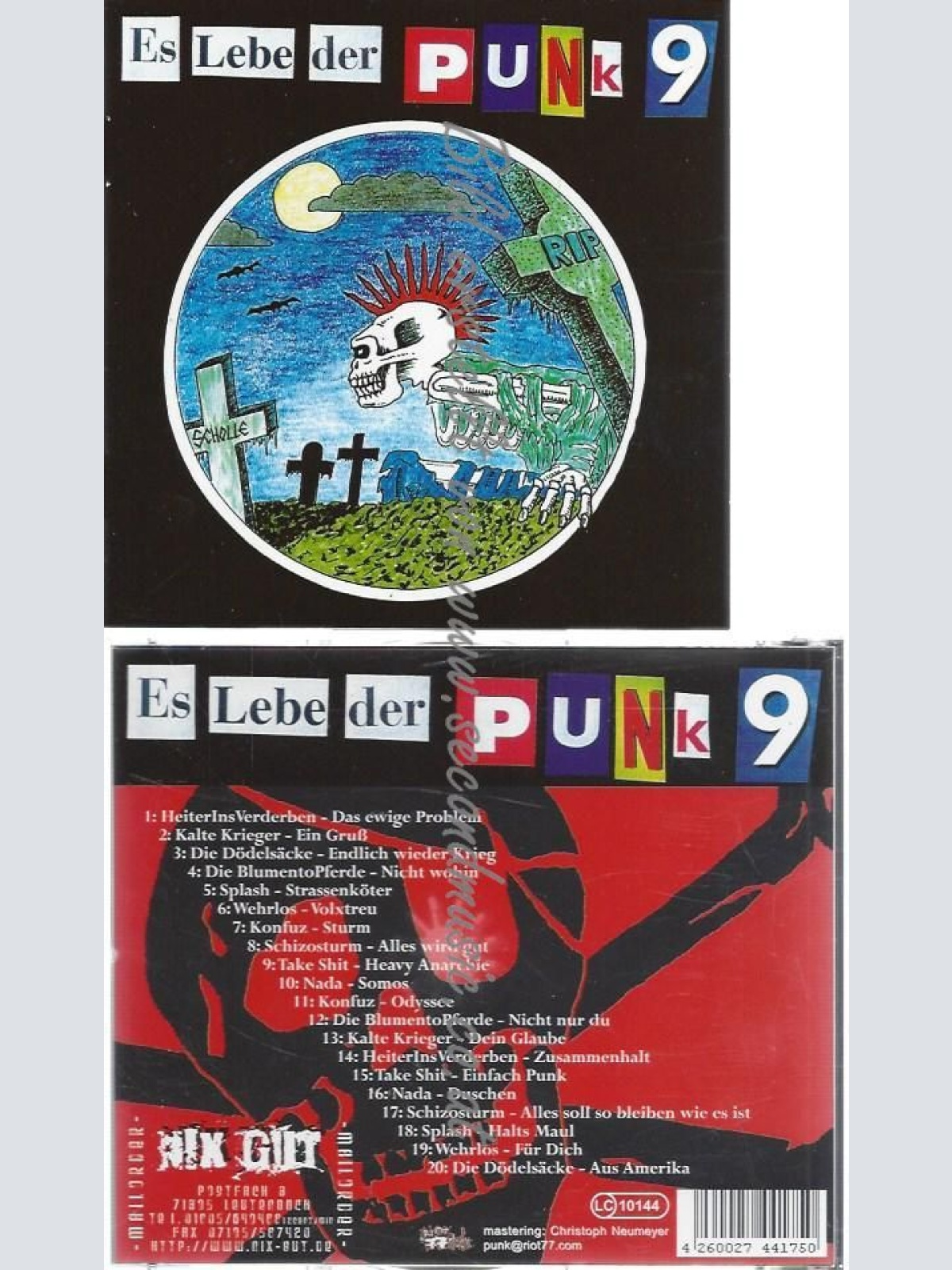 CD--VARIOUS--ES LEBE DER PUNK 9