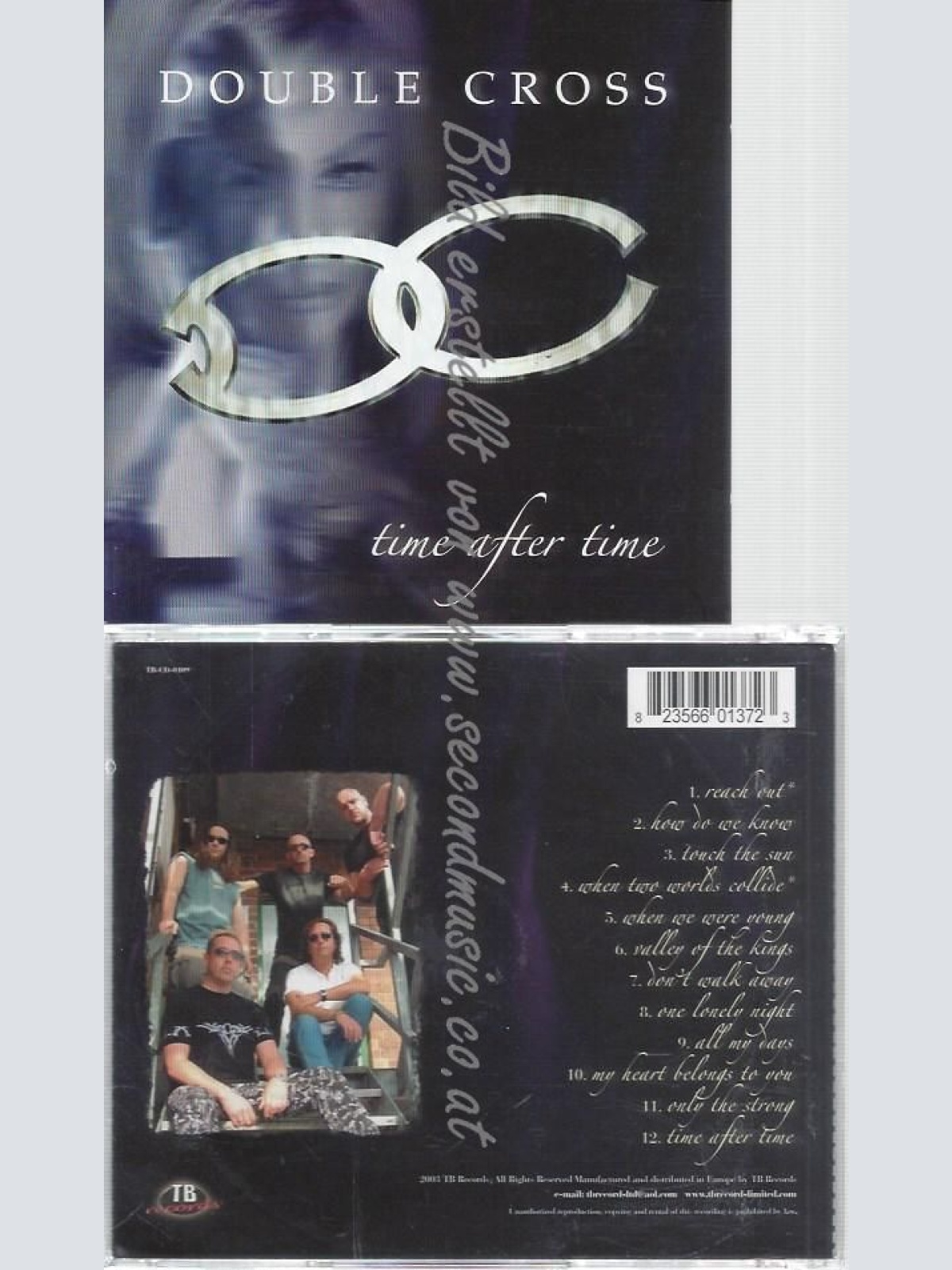 CD--DOUBLE CROSS--TIME AFTER TIME