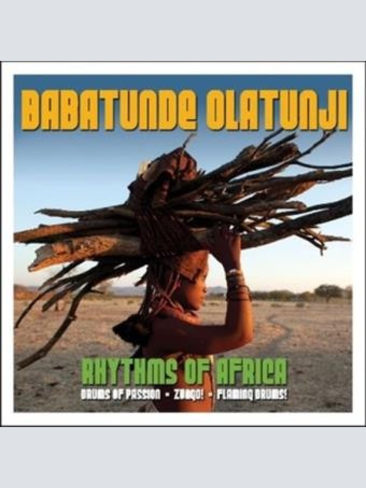 3xCD, Album, Comp Babatunde Olatunji - Rhythms Of Africa: Drums Of Passion * ...