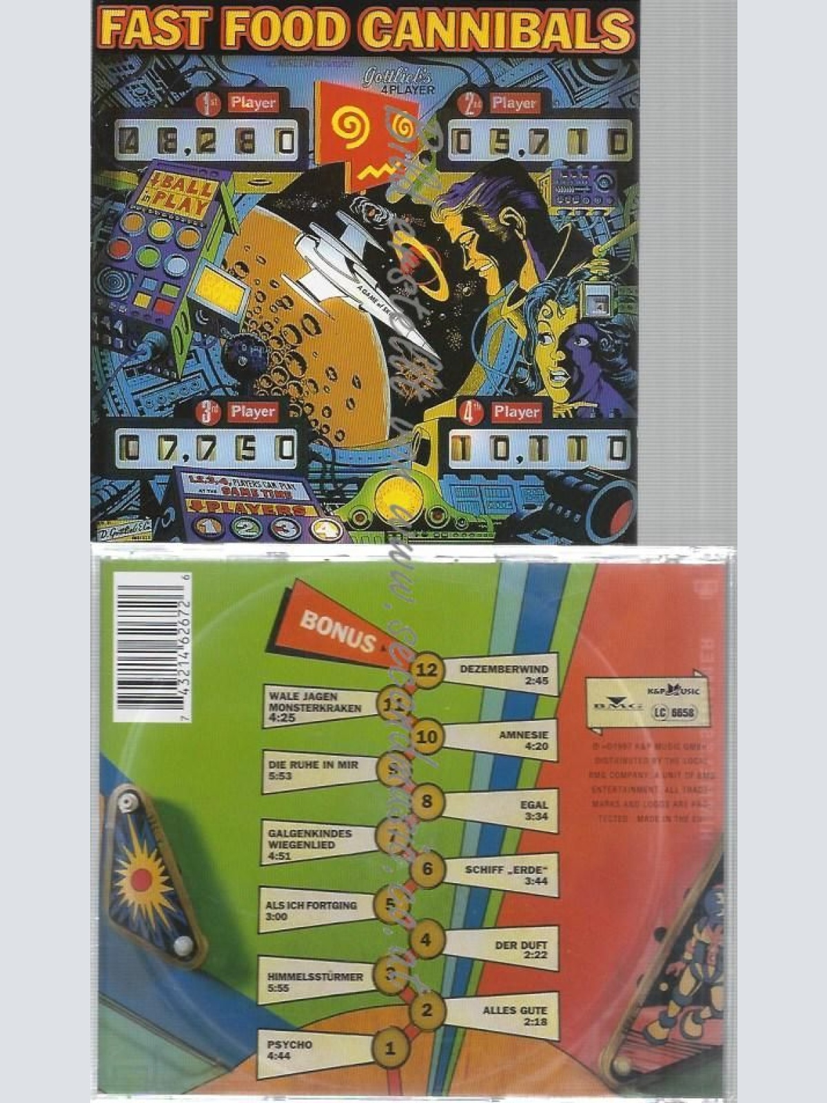 CD--FAST FOOD CANNIBALS--HIMMELSSTÜRMER