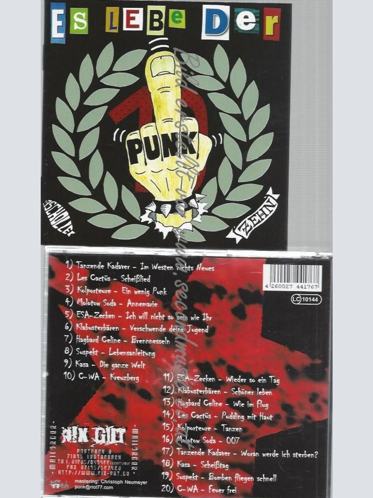 CD--VARIOUS--ES LEBE DER PUNK  10