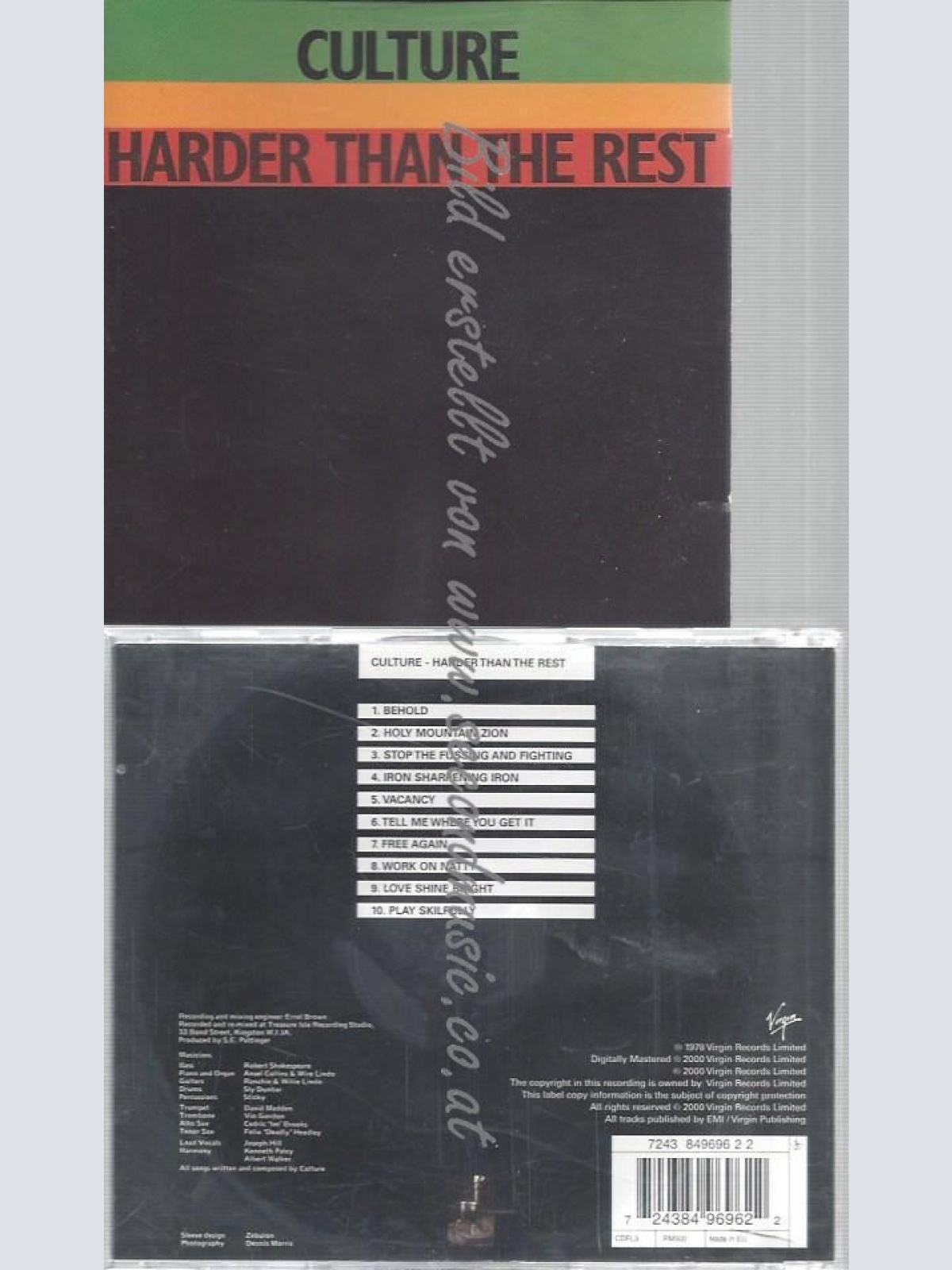 CD--CULTURE--HARDER THAN THE REST