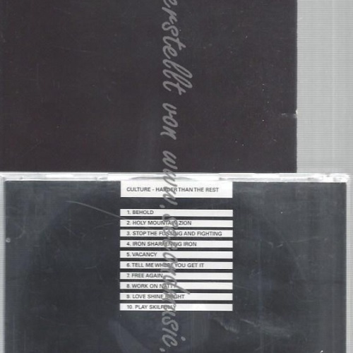 CD--CULTURE--HARDER THAN THE REST