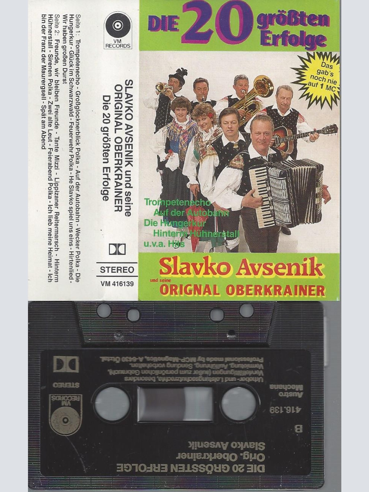 MC-SLAVKO AVSENIK --DIE 20 GRÖSSTEN--VM416139