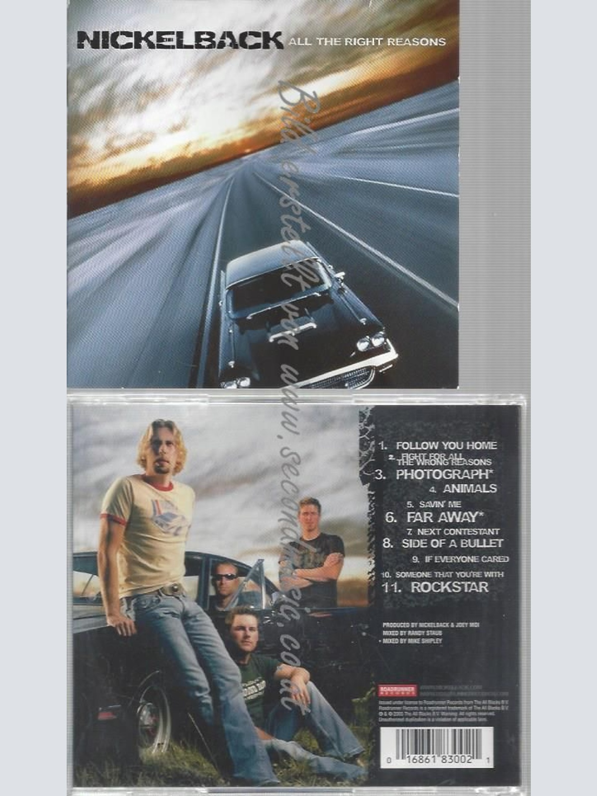 CD--NICKELBACK--ALL THE RIGHT REASONS