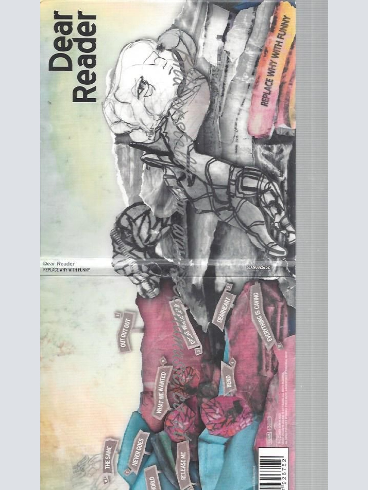 CD--DEAR READER--REPLACE WHY WITH FUNNY -EXCLUSIVE VERSION-