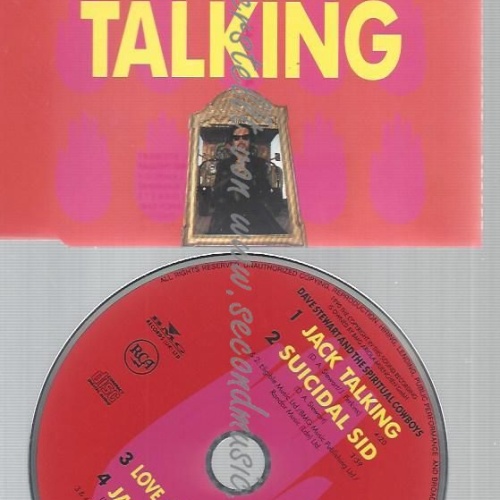 CD--DAVE STEWART & SPIRITUAL COWBOYS--JACK TALKING -INCL.  VERSIONS, -