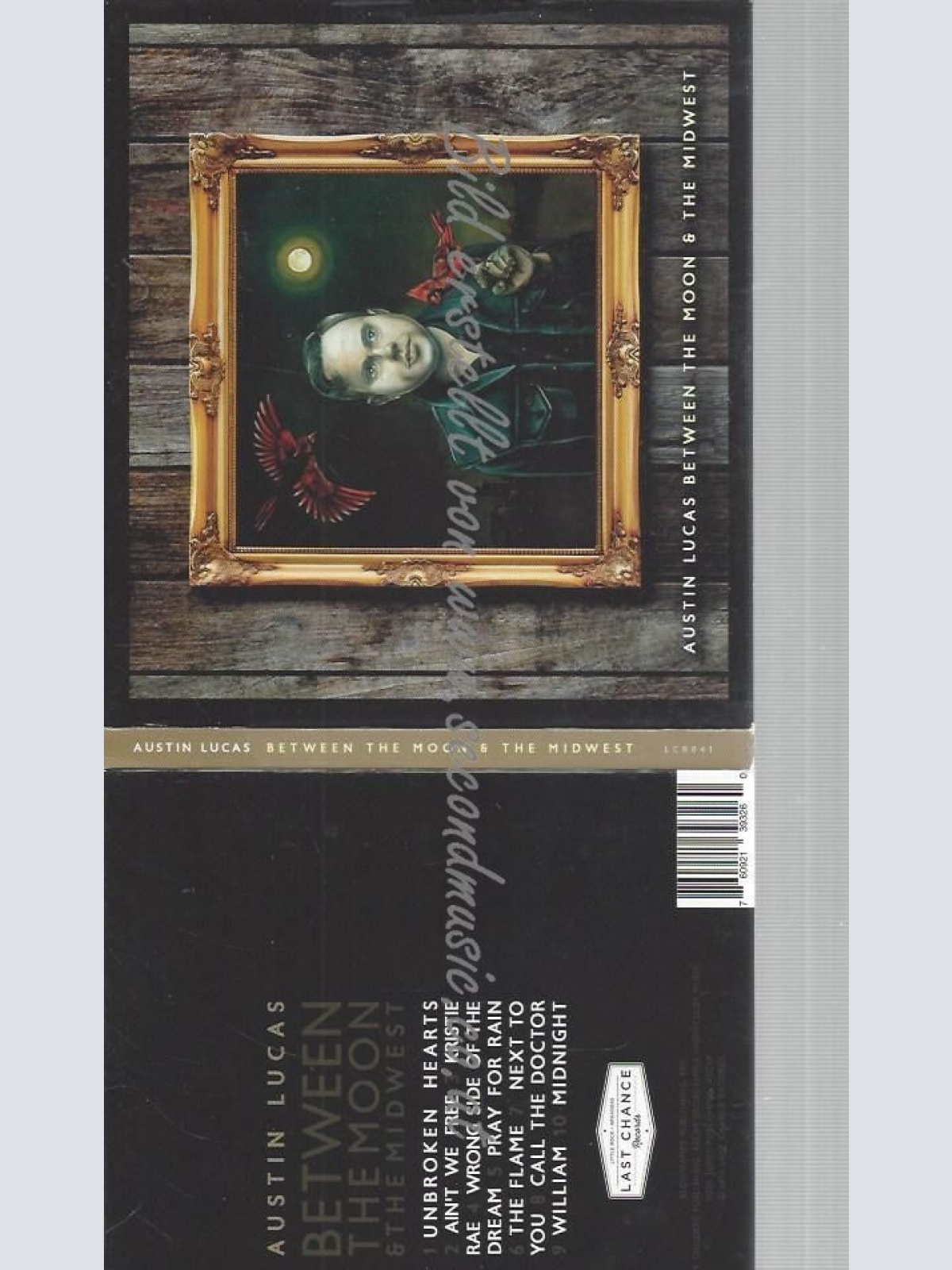 CD--AUSTIN LUCAS--BETWEEN THE MOON & THE MIDWEST
