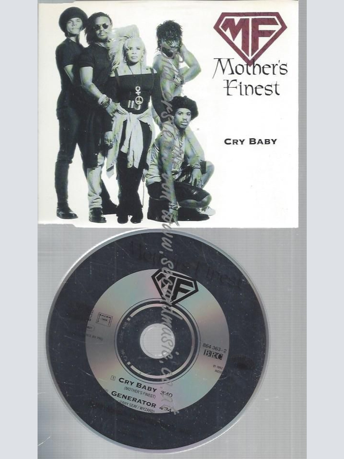 CD--MOTHERS FINEST--CRY BABY