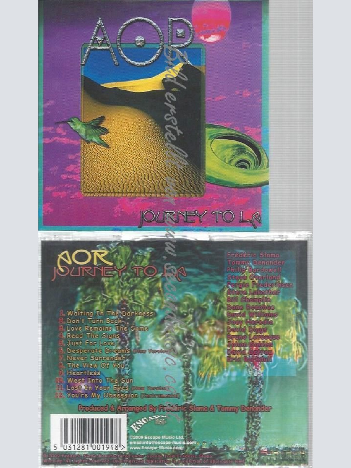 CD--AOR--JOURNEY TO L.A