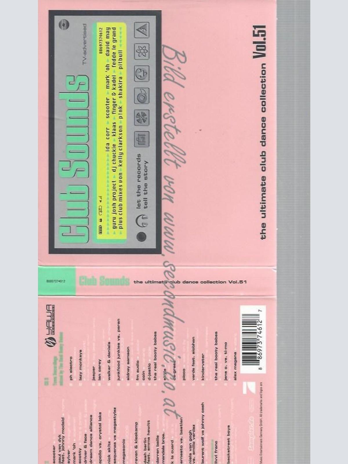 CD--VARIOUS--CLUB SOUNDS VOL.51 | BOX-SET
