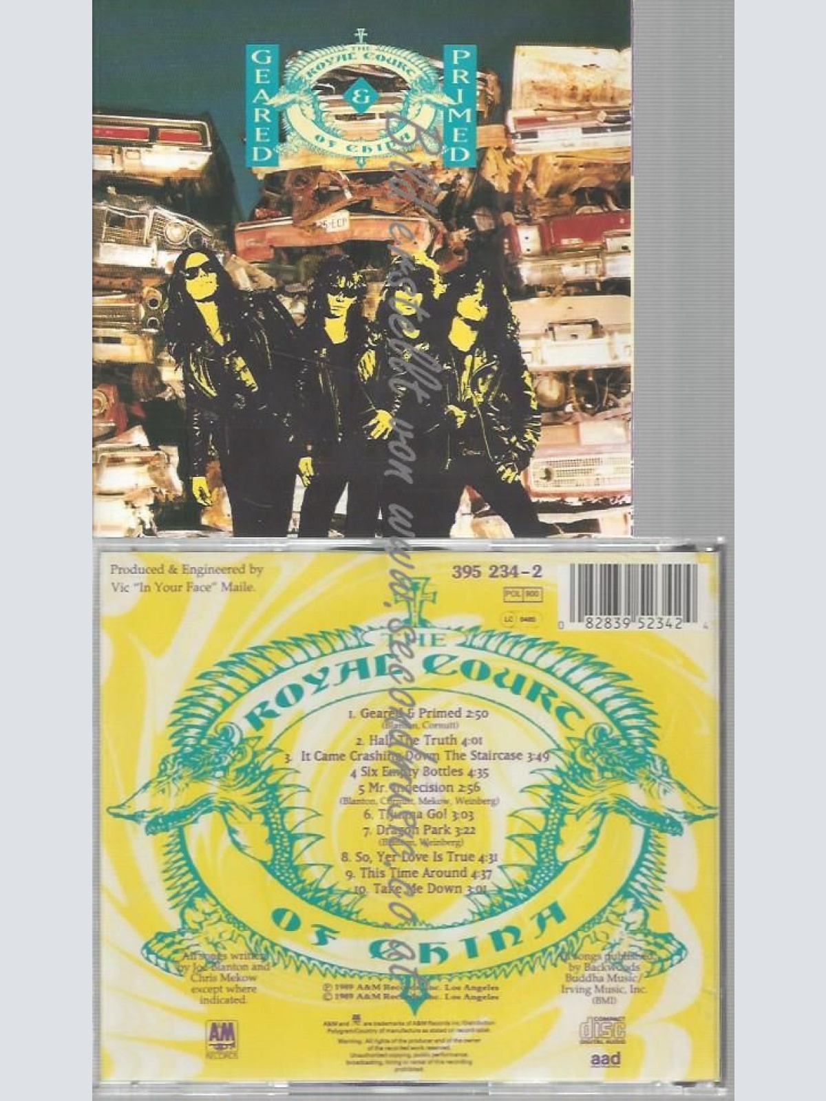 CD--THE ROYAL COURT OF CHINA --GEARED & PRIMED