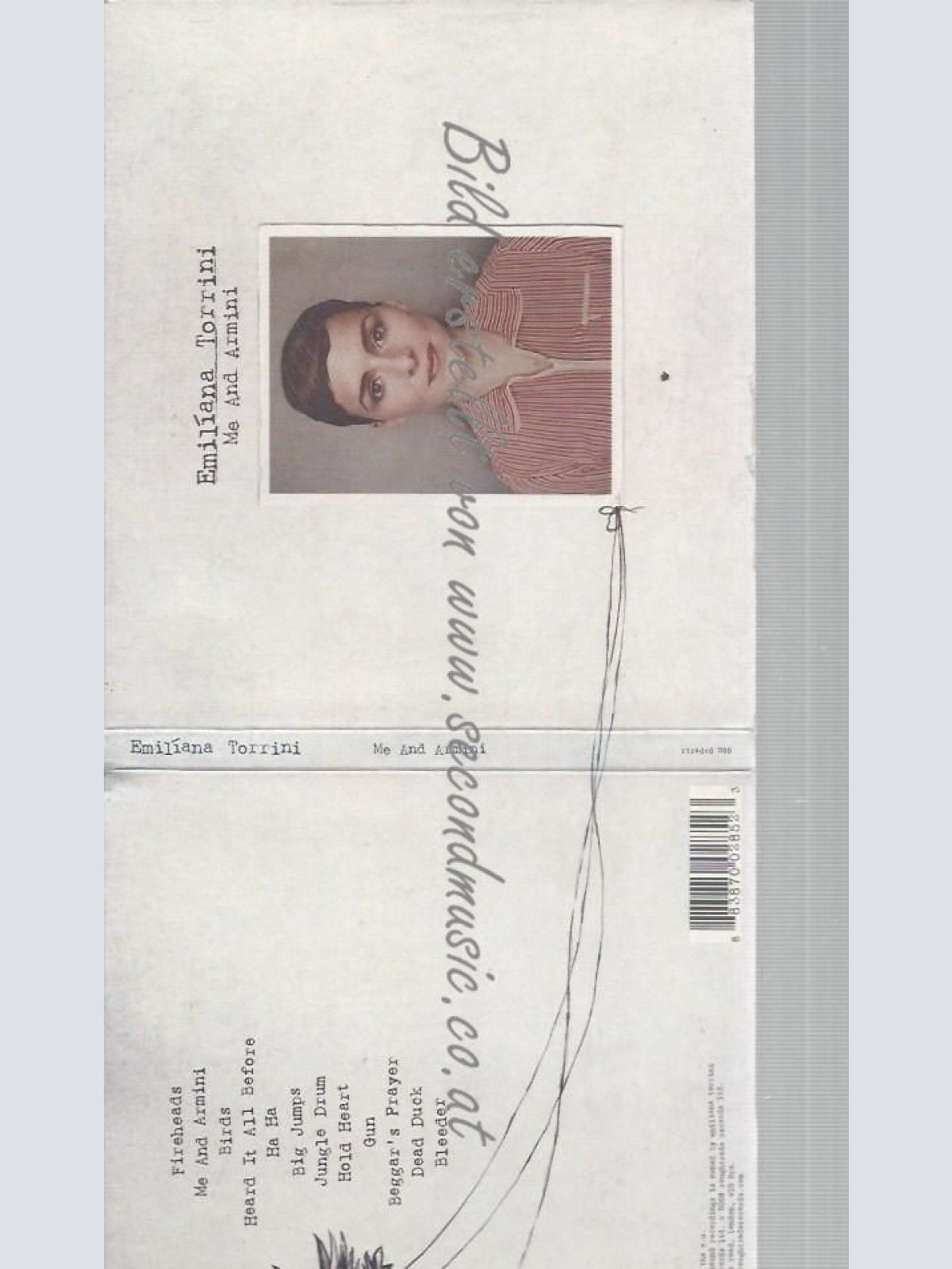 CD--EMILIANA TORRINI--ME AND ARMINI