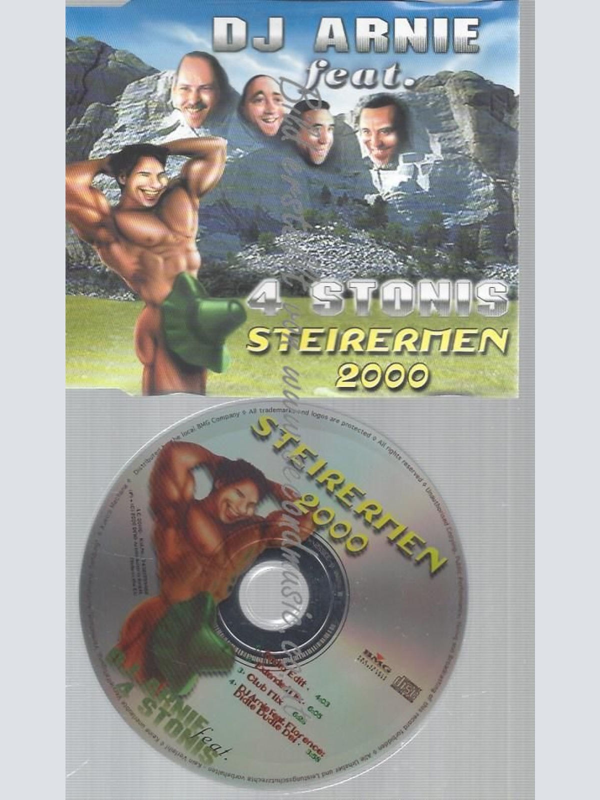 CD--DJ ARNIE--STEIRERMEN 2000  DIE STOAKOAGLER .  4STONIS- | SINGLE