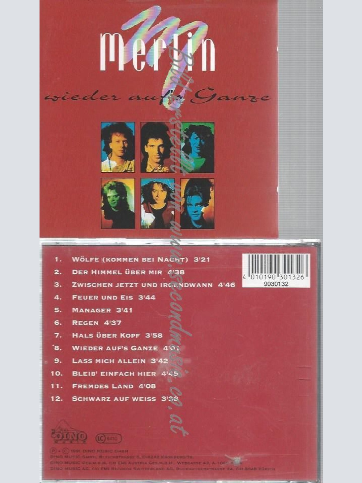 CD--MERLIN--WIEDER AUF'S GANZE --