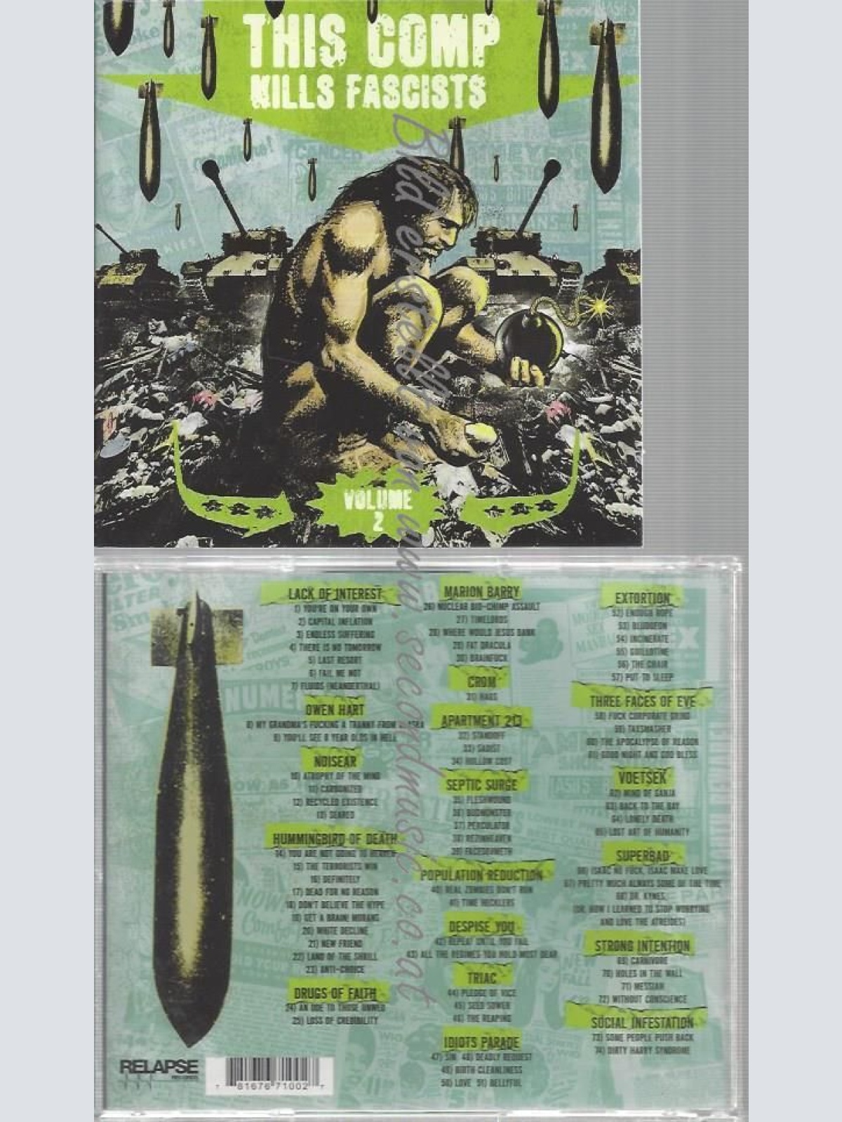 CD--VARIOUS--THIS COMP KILLS FASCISTS