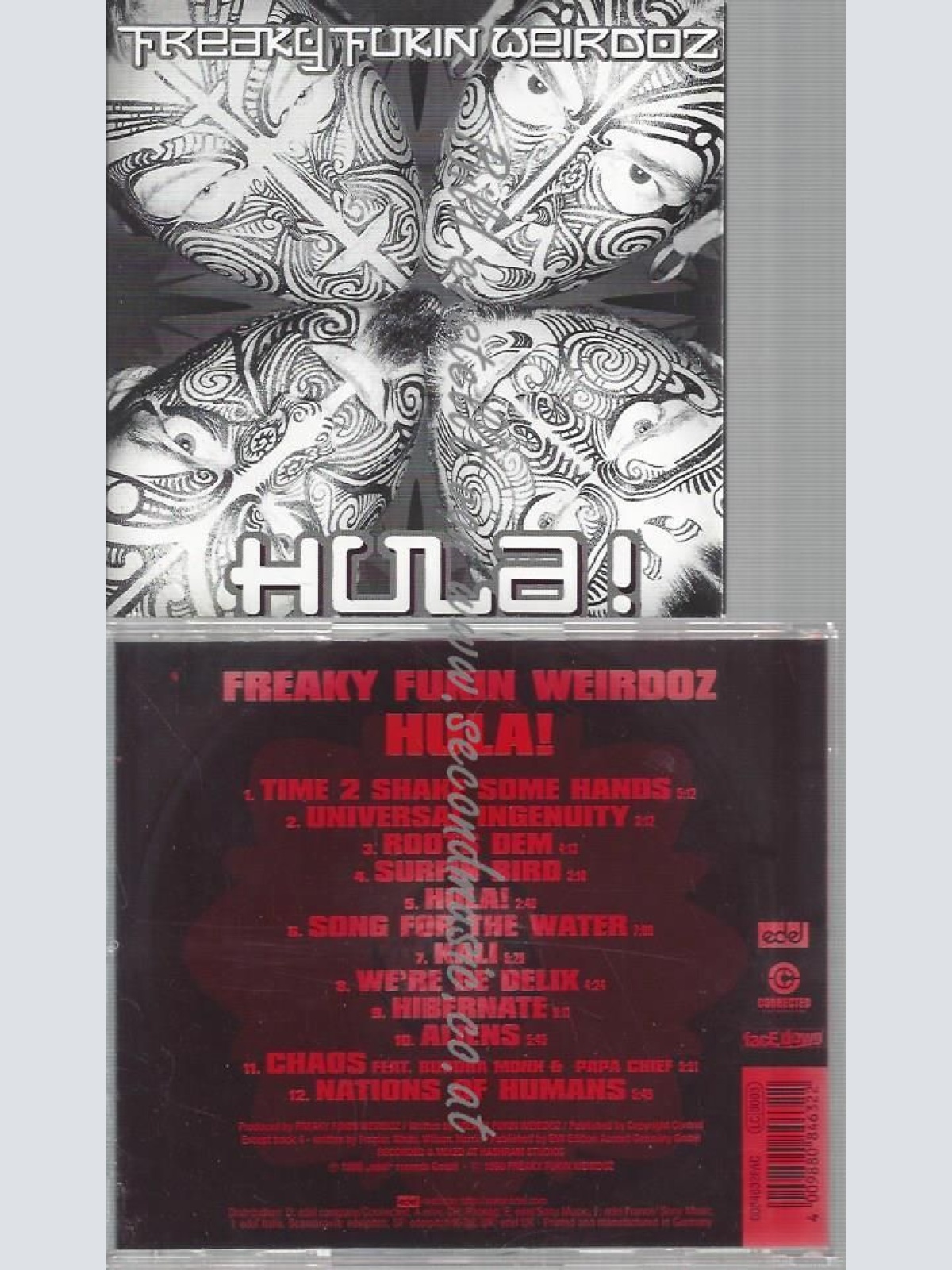 CD--FREAKY FUKIN WEIRDOZ--HULA!