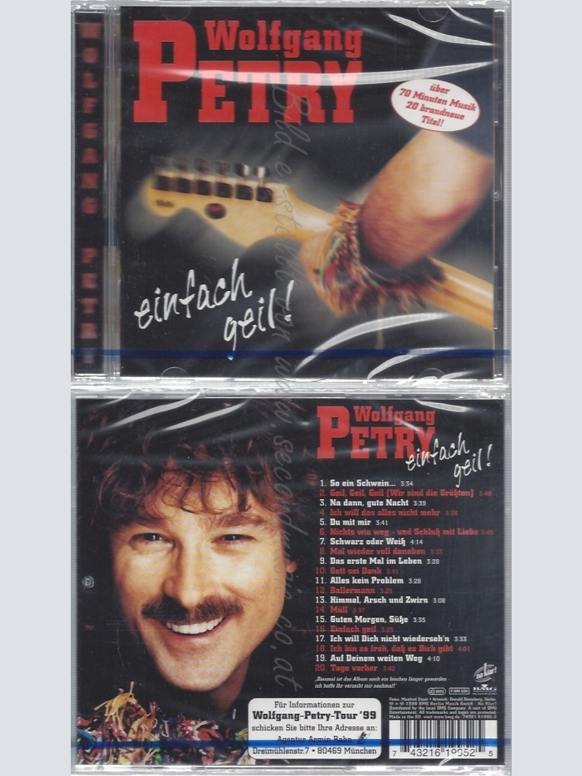 CD--NM-SEALED-WOLFGANG PETRY -1998- -- EINFACH GEIL!