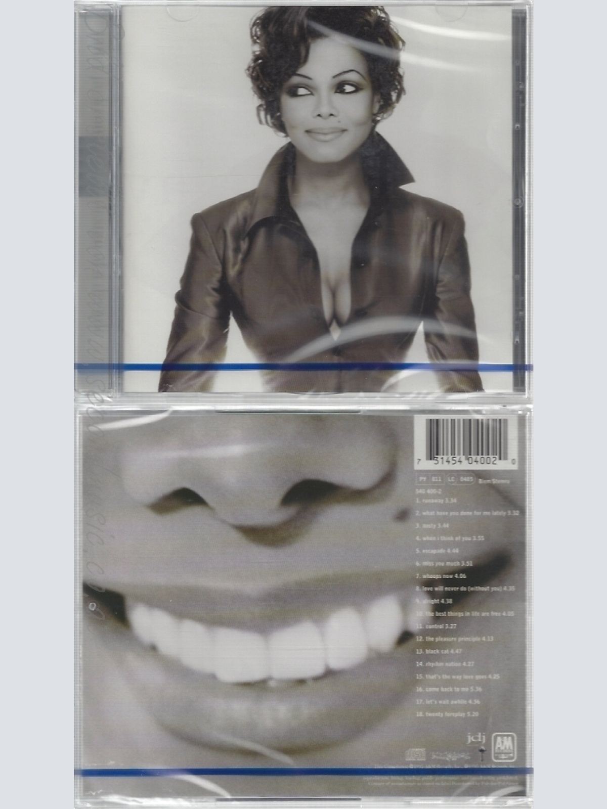 CD--NM-SEALED-JANET JACKSON -1986- -- DESIGN OF A DECADE 1986-1996