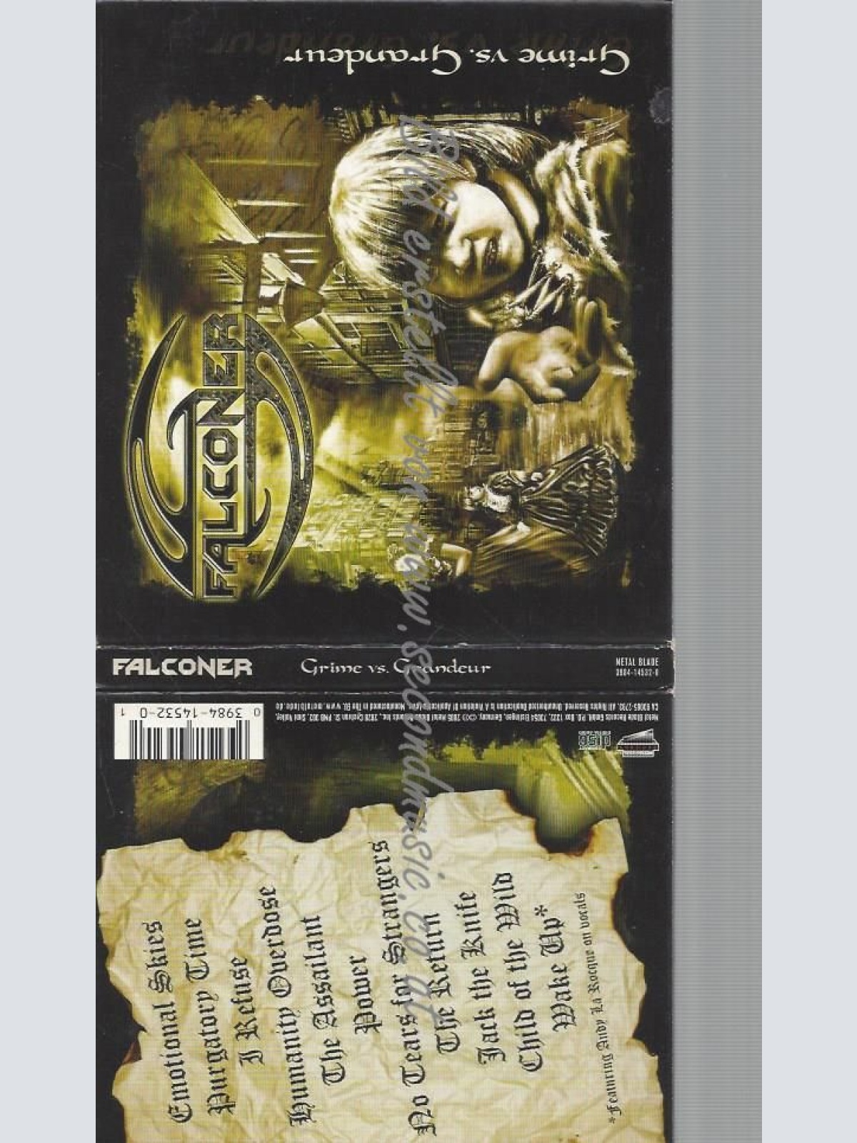 CD--FALCONER--GRIME VS. GRANDEUR
