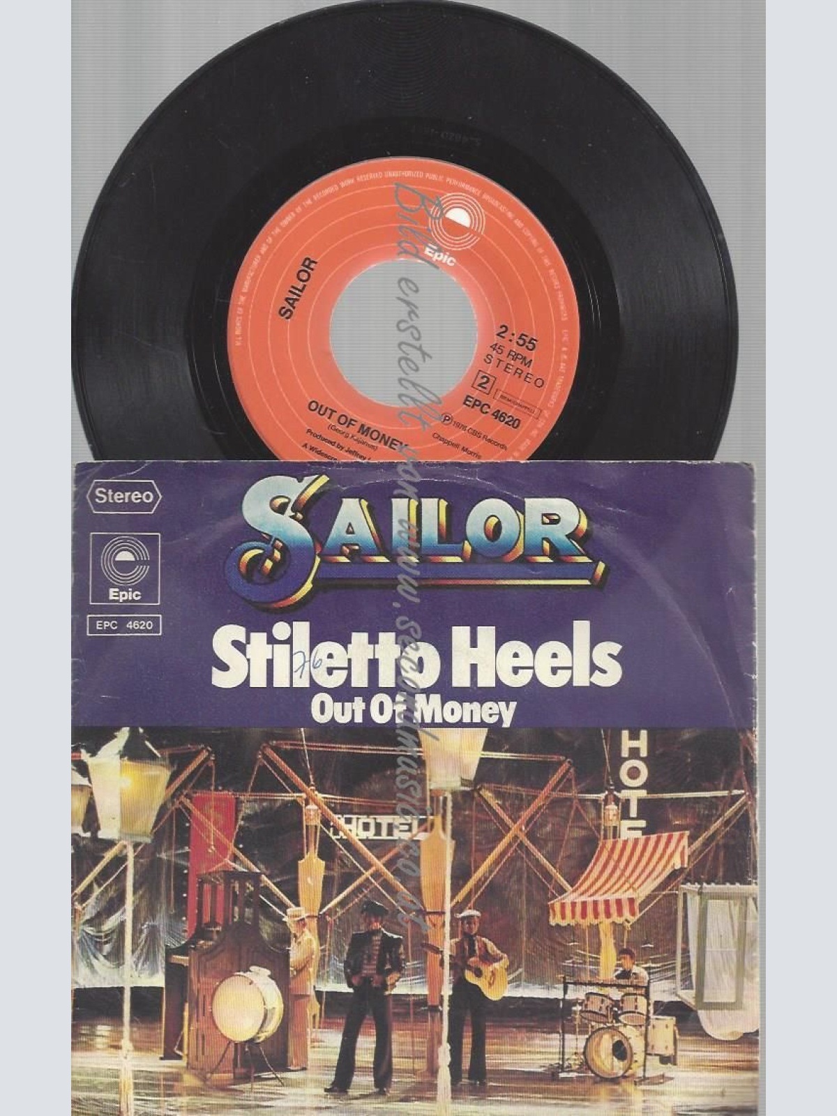 7" SAILOR STILETTO HEELS