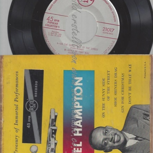 7"  EP   LIONEL HAMPTON A TREASURY OF IMMORTAL PERFORMANCES
