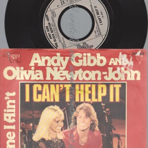 7"   Andy Gibb & Olivia Newton-John – I Can't Help It  /  GERMANY