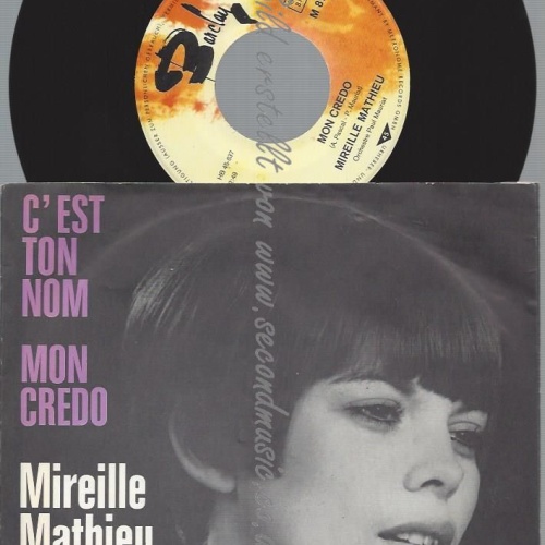 7"  Mireille Mathieu  C'est Ton Nom