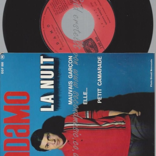 7"  Adamo  La Nuit