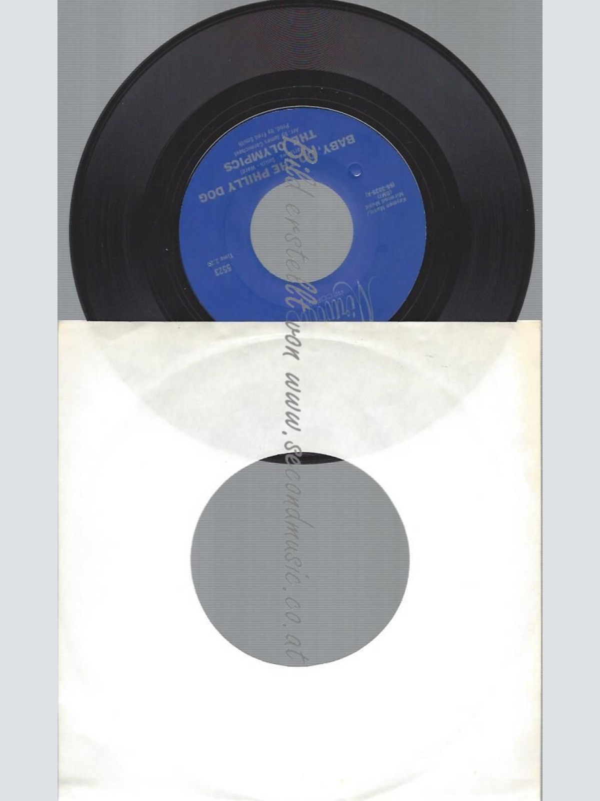 7"   The Olympics  Baby, Do The Philly Dog