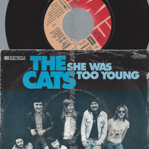 7"  The Cats – She Was Too Young
