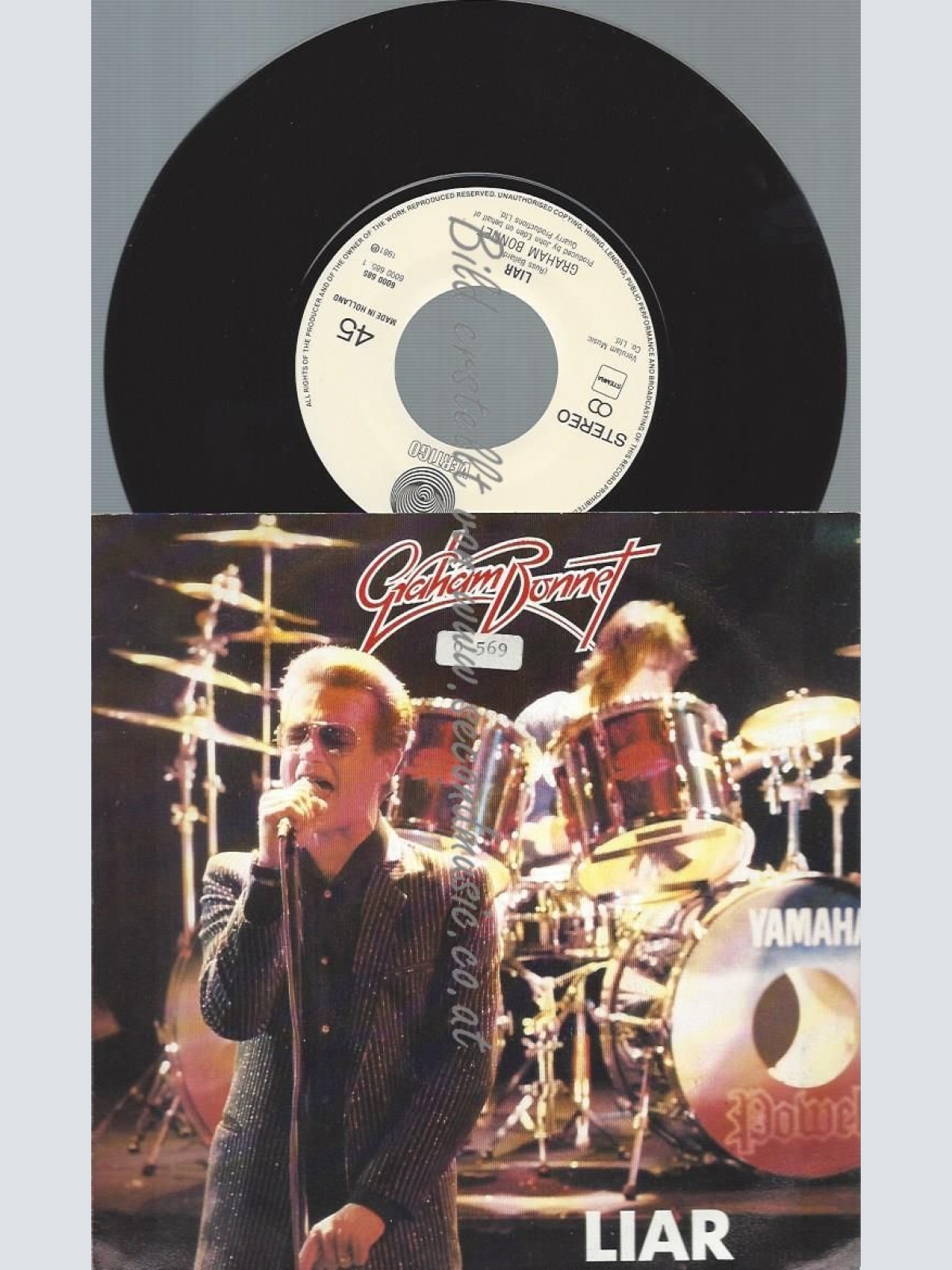 7"   Graham Bonnet  Liar