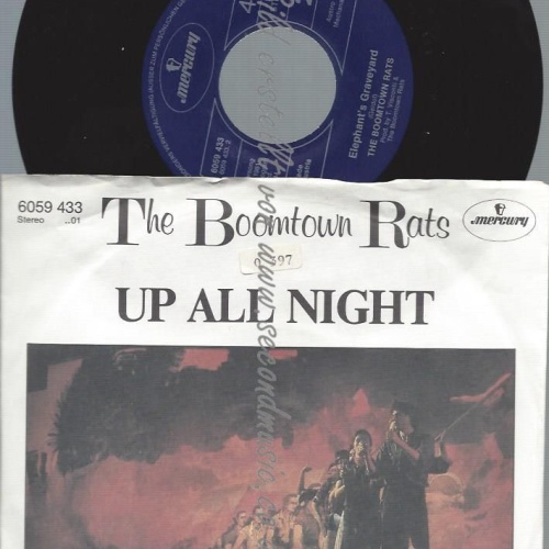7"  The Boomtown Rats – Up All Night  // AUSTRO MECHANA