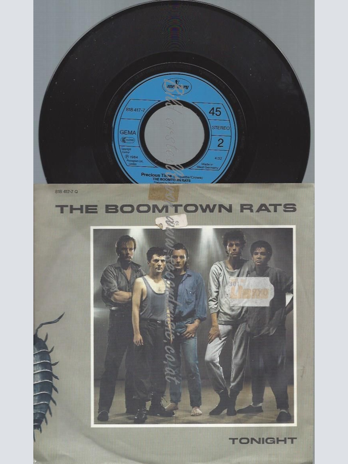 7"  The Boomtown Rats – Tonight