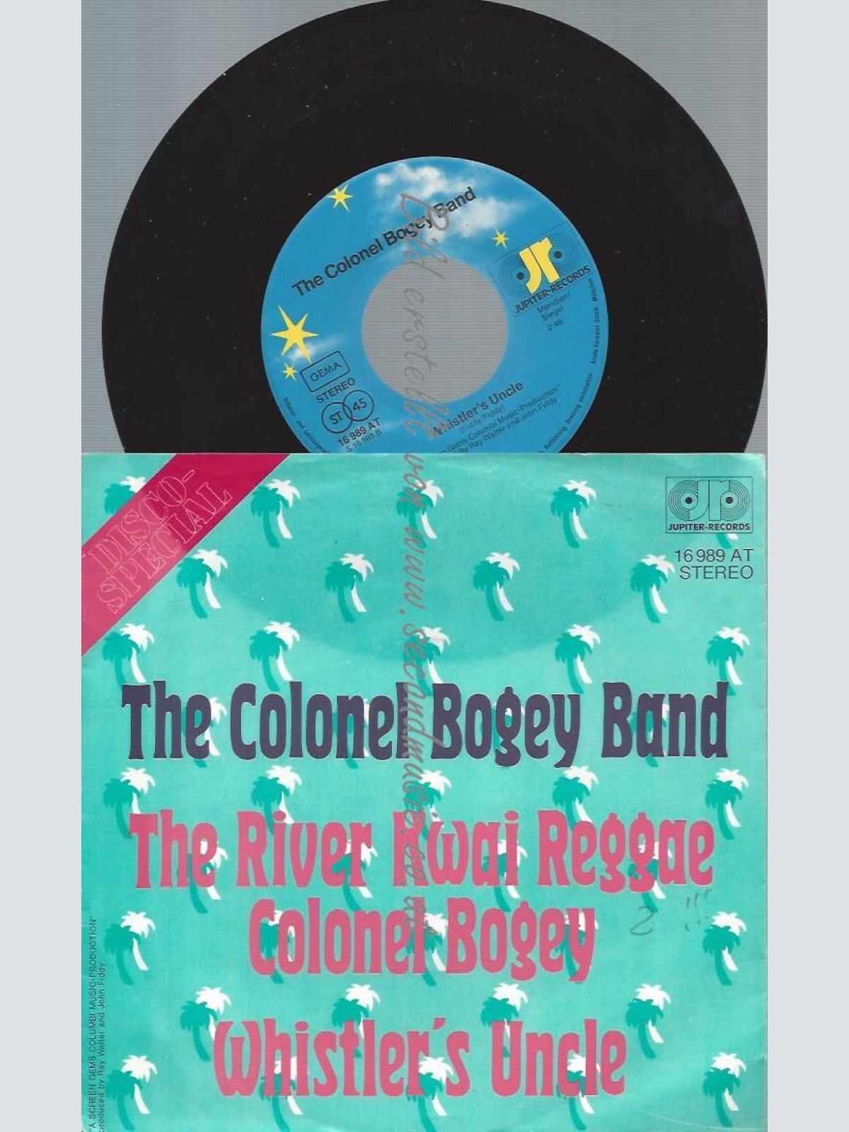 7"   The Colonel Bogey Band – The River-Kwai Reggae