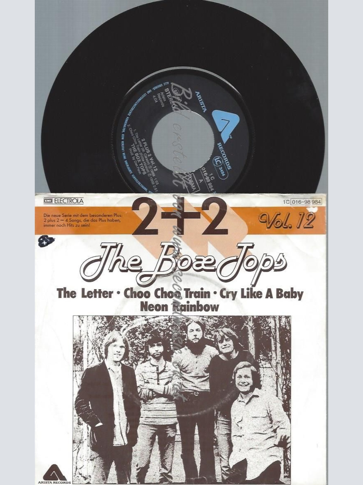 7"  The Box Tops – 2 + 2 Vol. 12