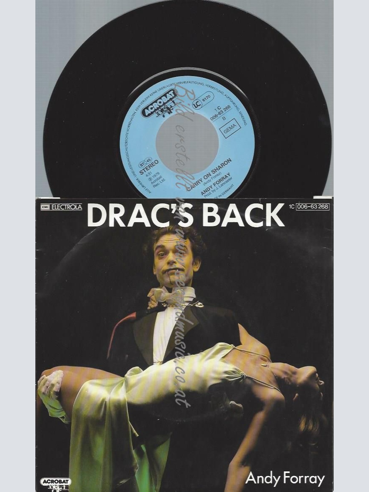 7"   Andy Forray – Drac's Back