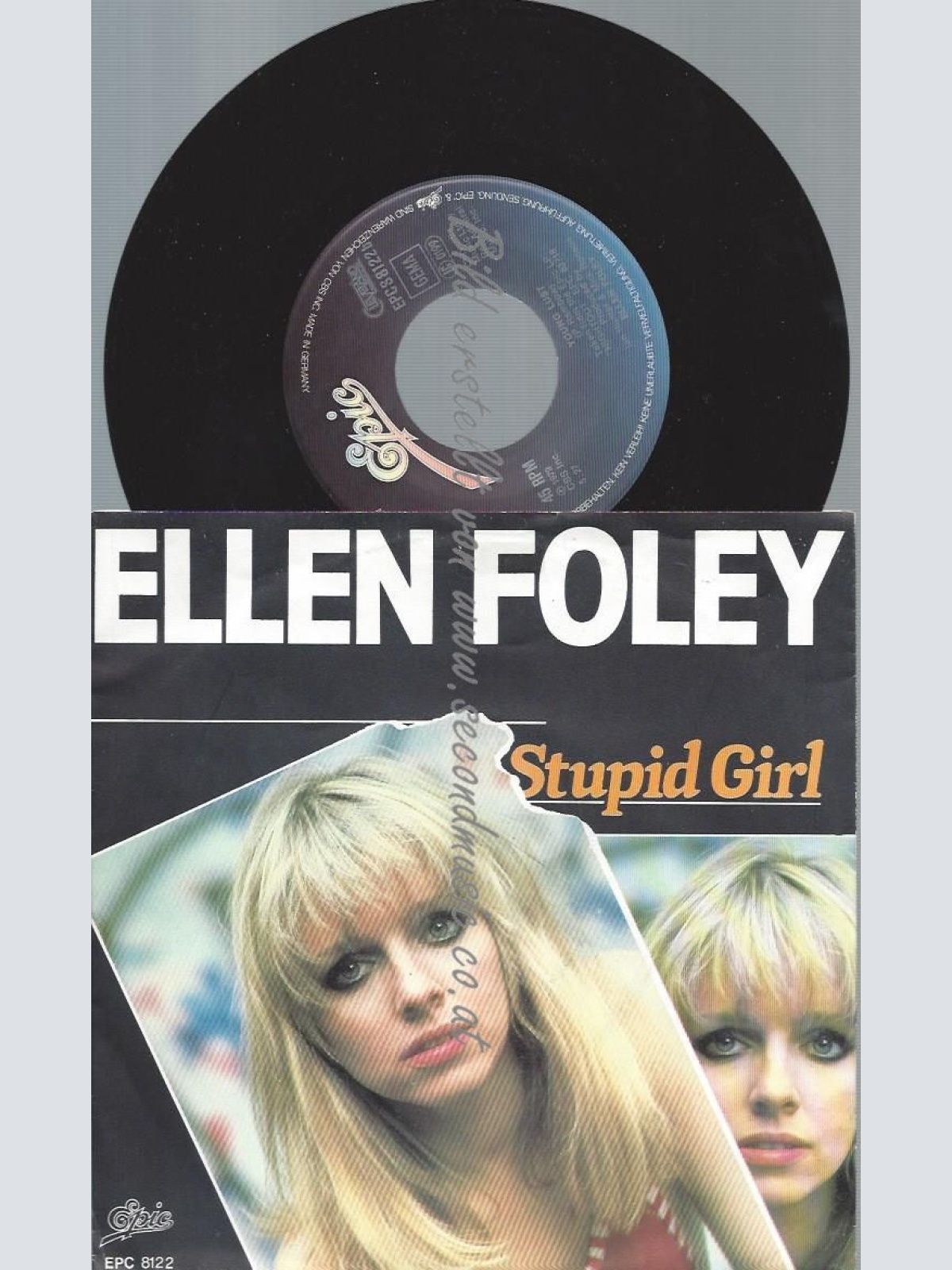 7"   Ellen Foley  Stupid Girl