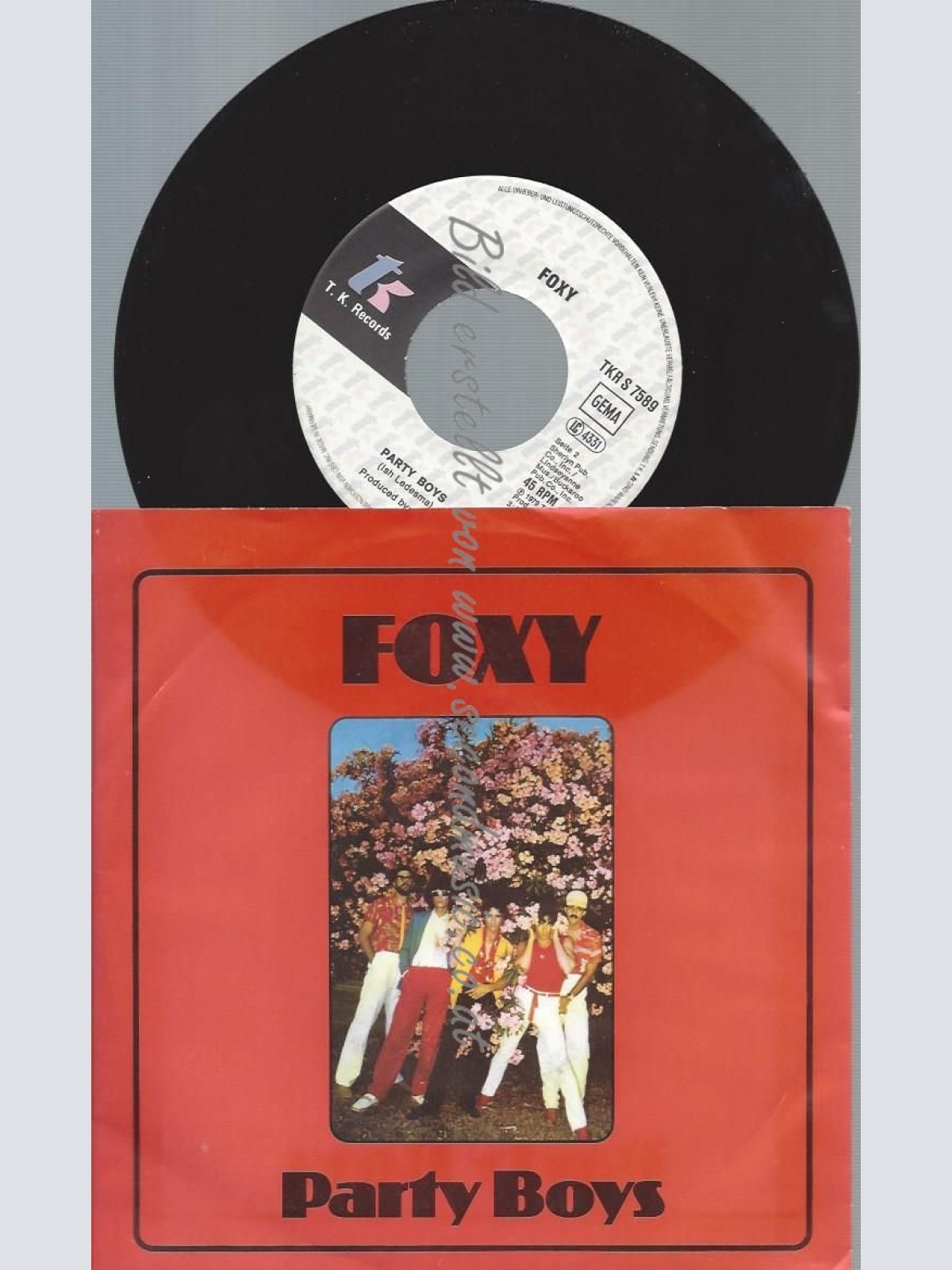 7"    Foxy  Party Boys