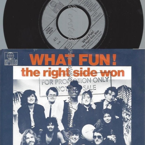 7"    What Fun!  The Right Side Won