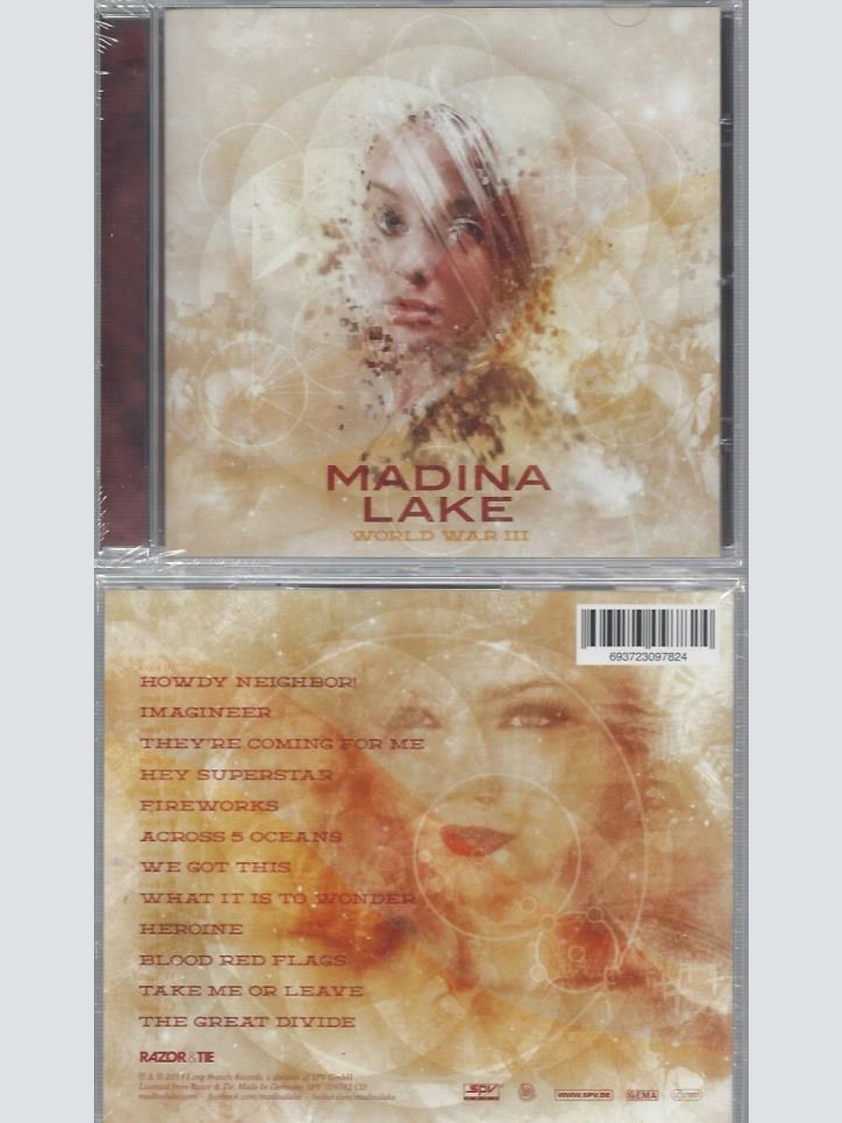 CD--World War III  Madina Lake