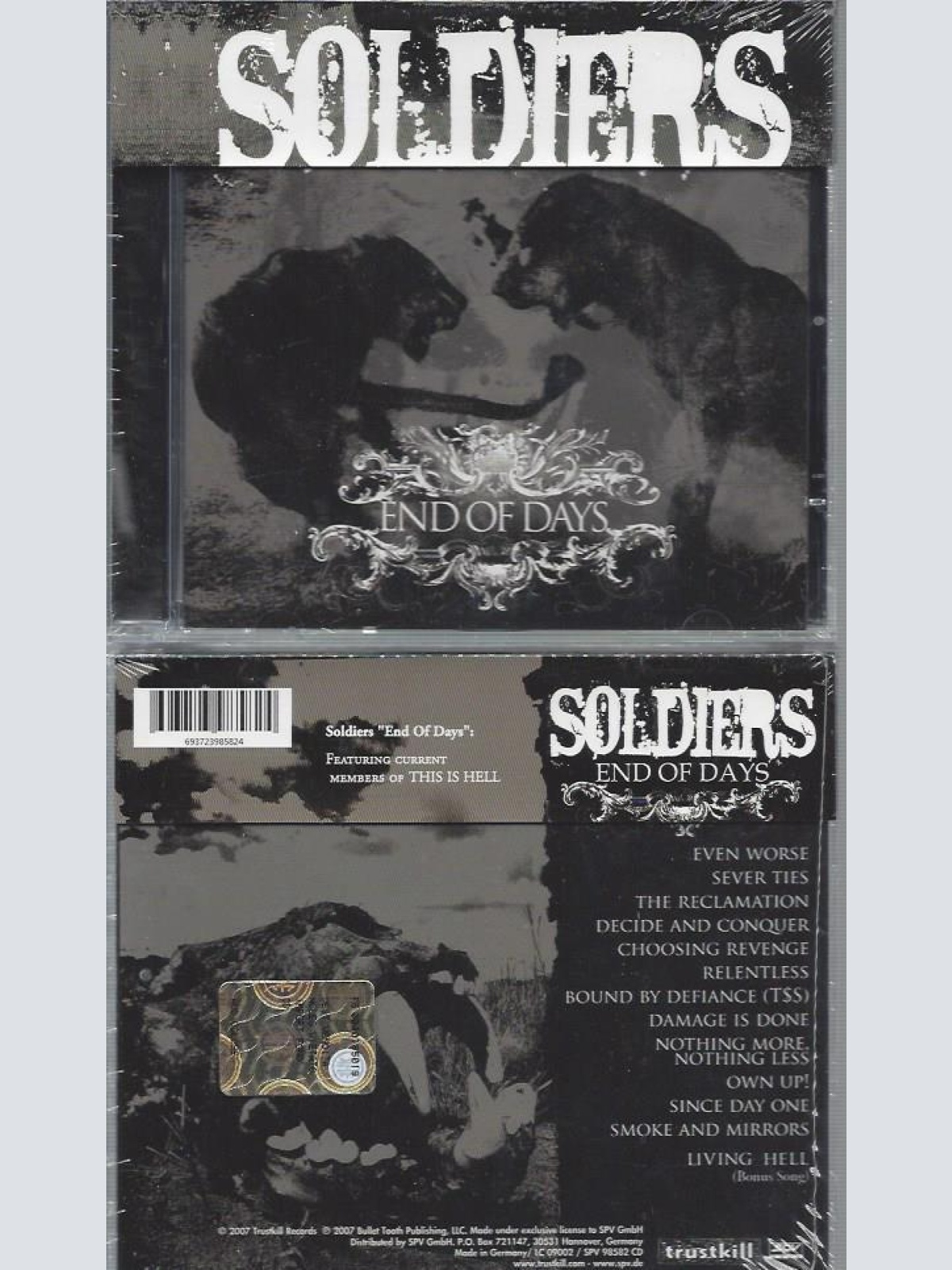 CD--End of Days  Soldiers