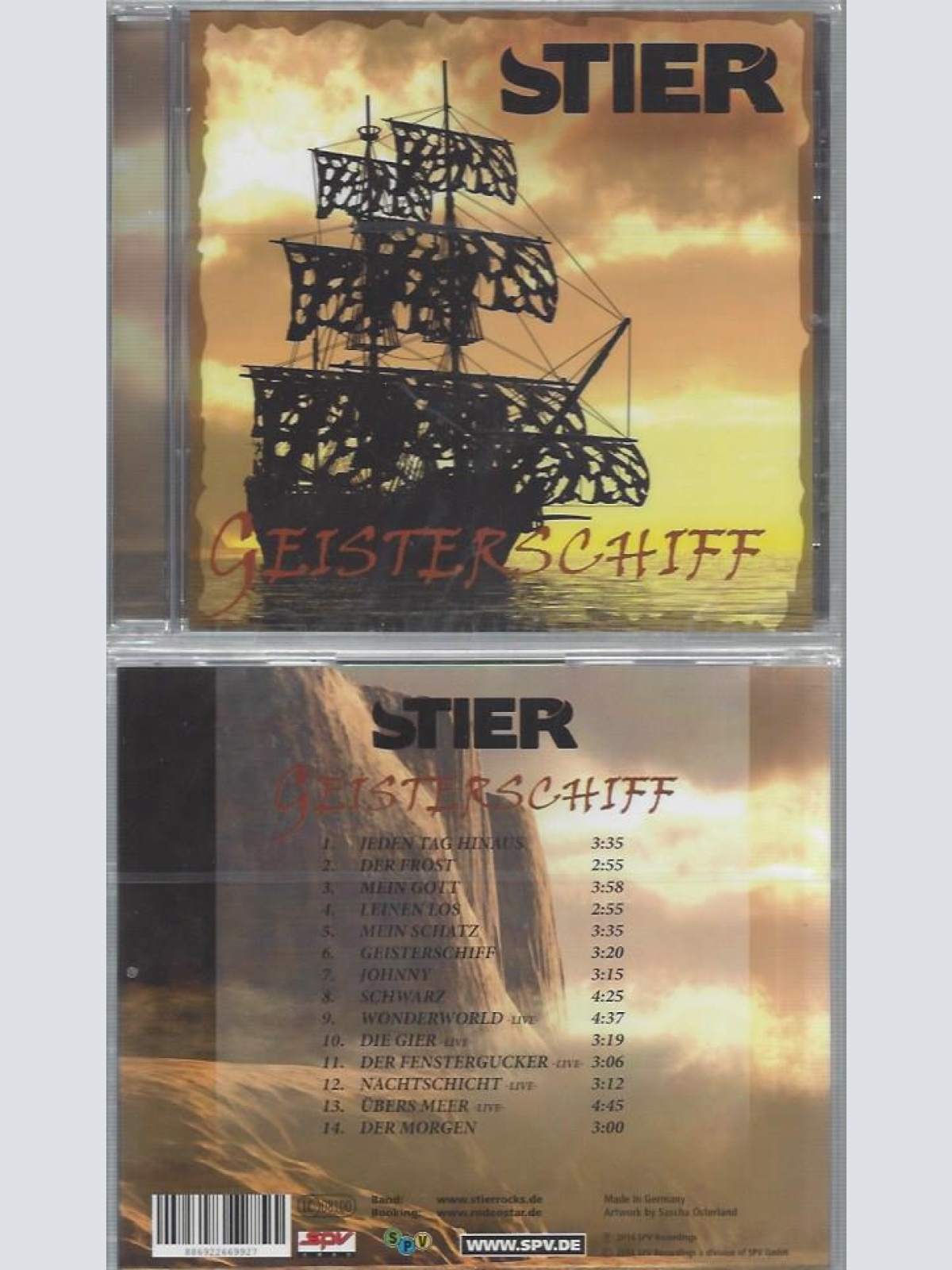 CD--Geisterschiff  Stier