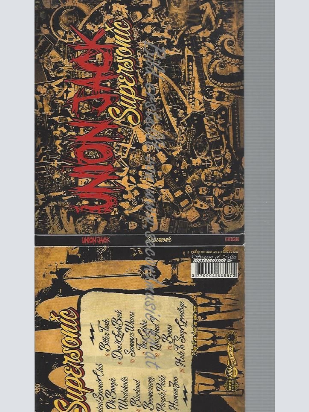 CD--UNION JACK--SUPERSONIC